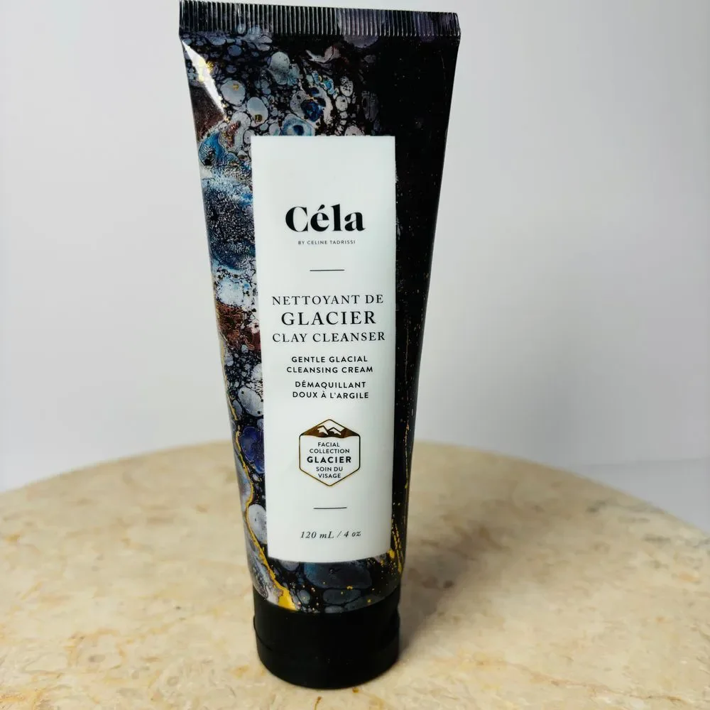 Cela GLACIER CLAY CLEANSER Gentle Glacial Cleansing Cream 4 oz/120 mL Full Size